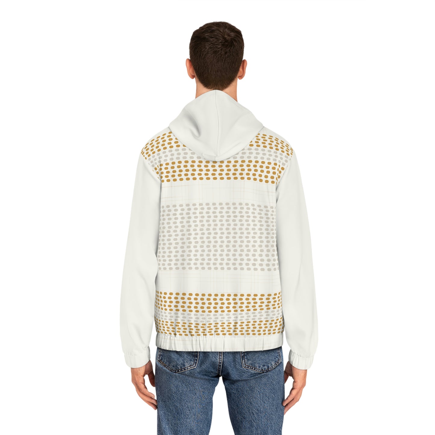 Cappy Men's Full-Zip Hoodie (AOP)