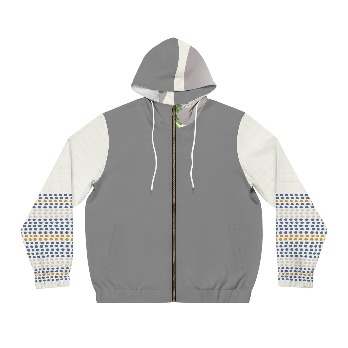 Cappy Men's Full-Zip Hoodie (AOP)