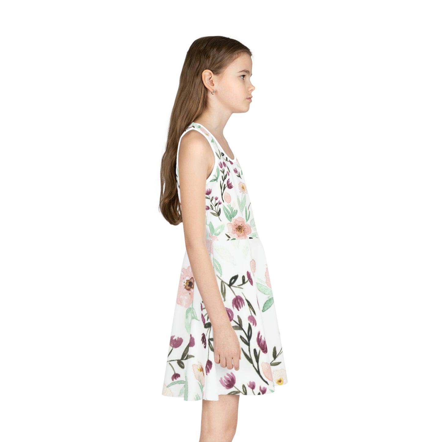 Jil A Little Girls' Sleeveless Sundress (AOP)