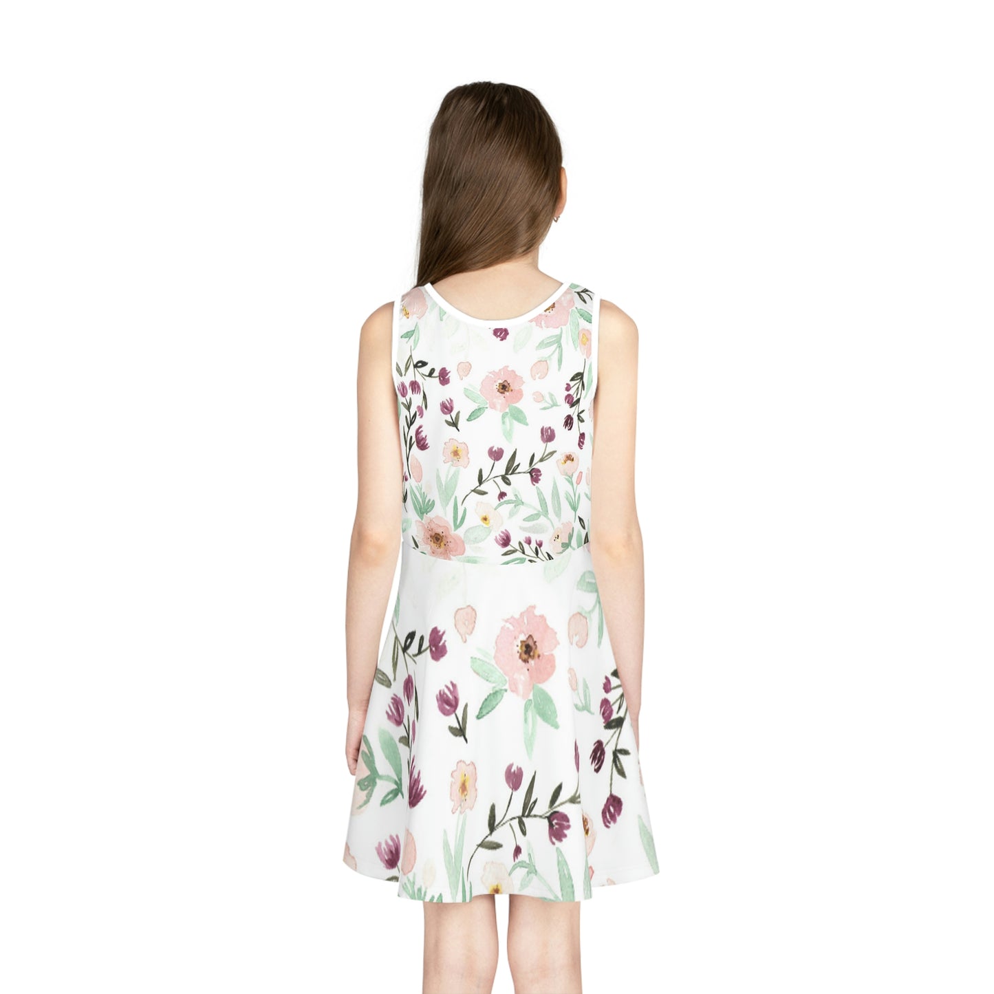 Jil A Little Girls' Sleeveless Sundress (AOP)