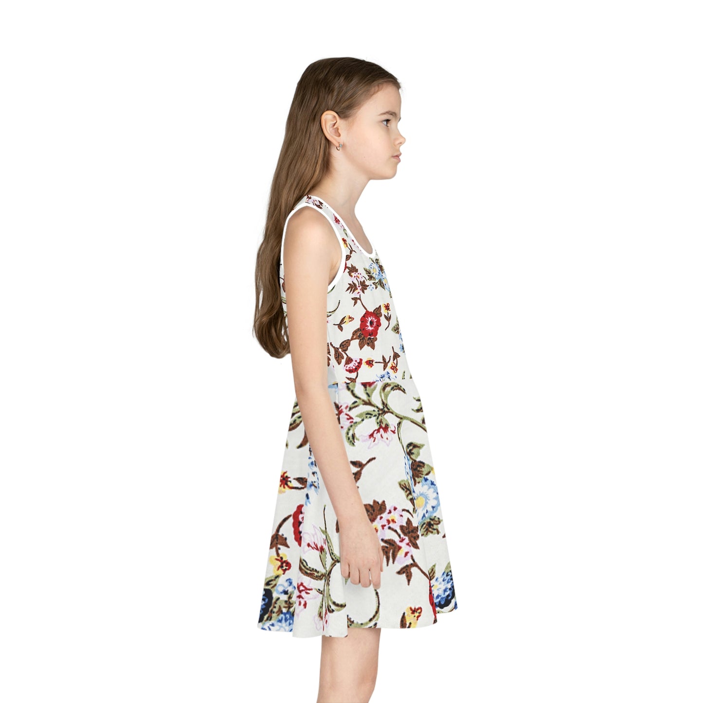 Jil A Little Girls' Sleeveless Sundress (AOP)