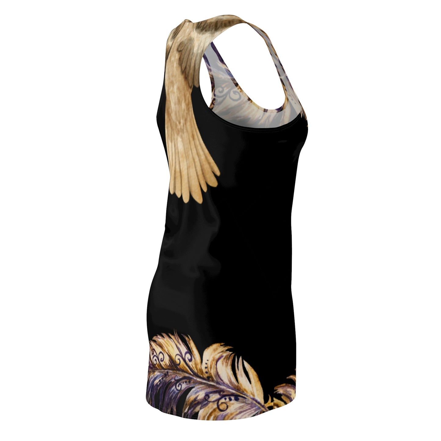Birds of a Feather Women's Cut & Sew Racerback Dress