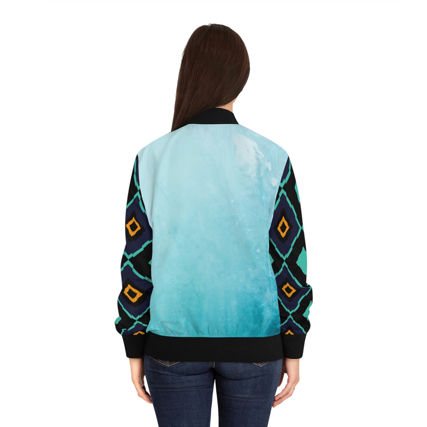 Birds of a Feather Women's Bomber Jacket (AOP)