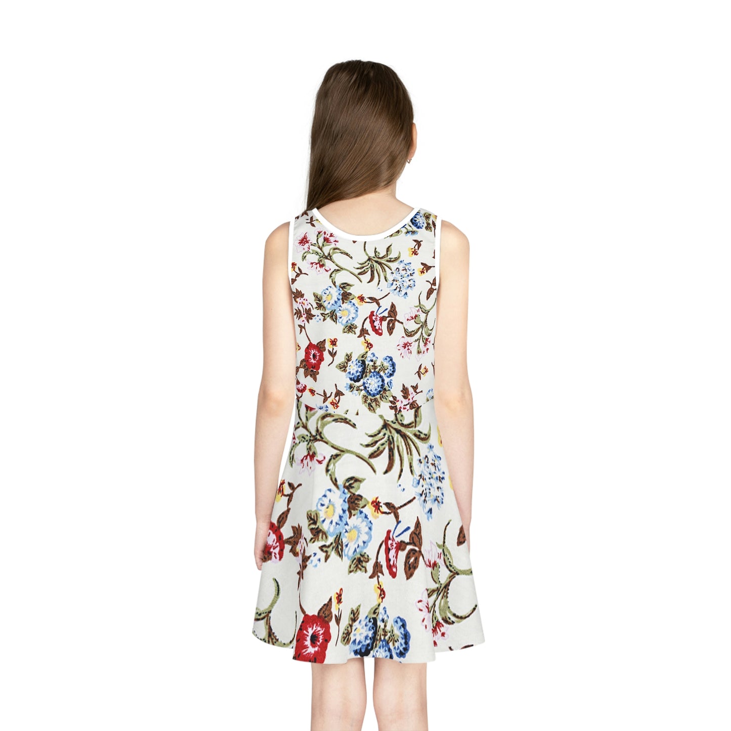 Jil A Little Girls' Sleeveless Sundress (AOP)