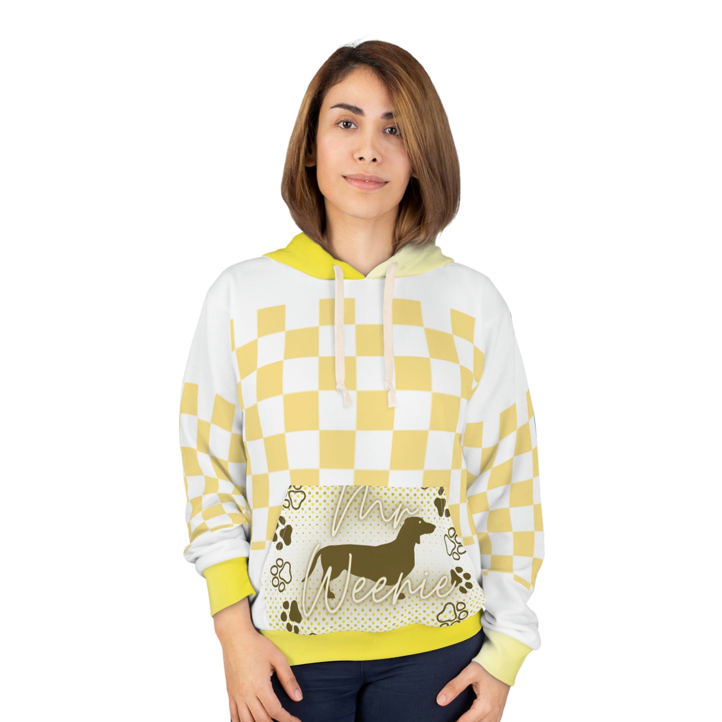 Pets Mr. Weenie AOP Unisex Pullover Hoodie