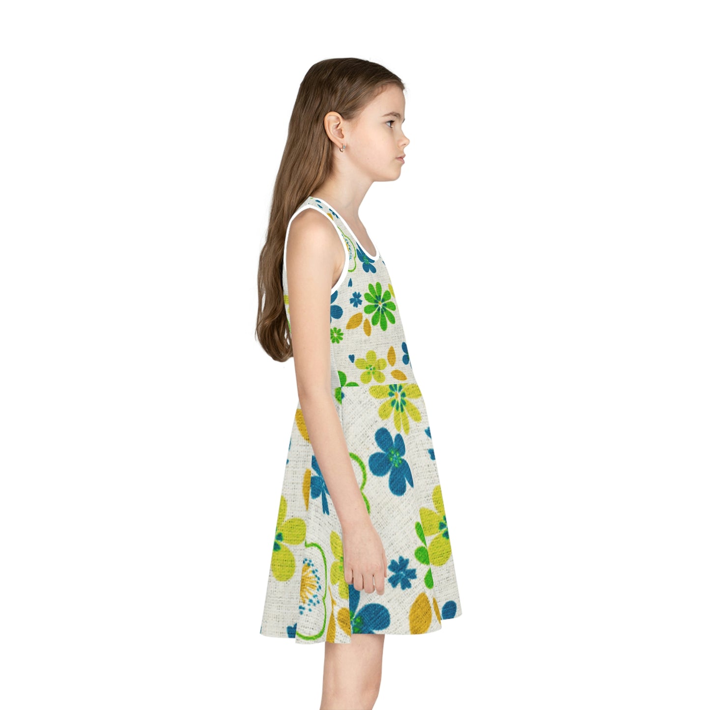 Jil A Little Girls' Sleeveless Sundress (AOP)