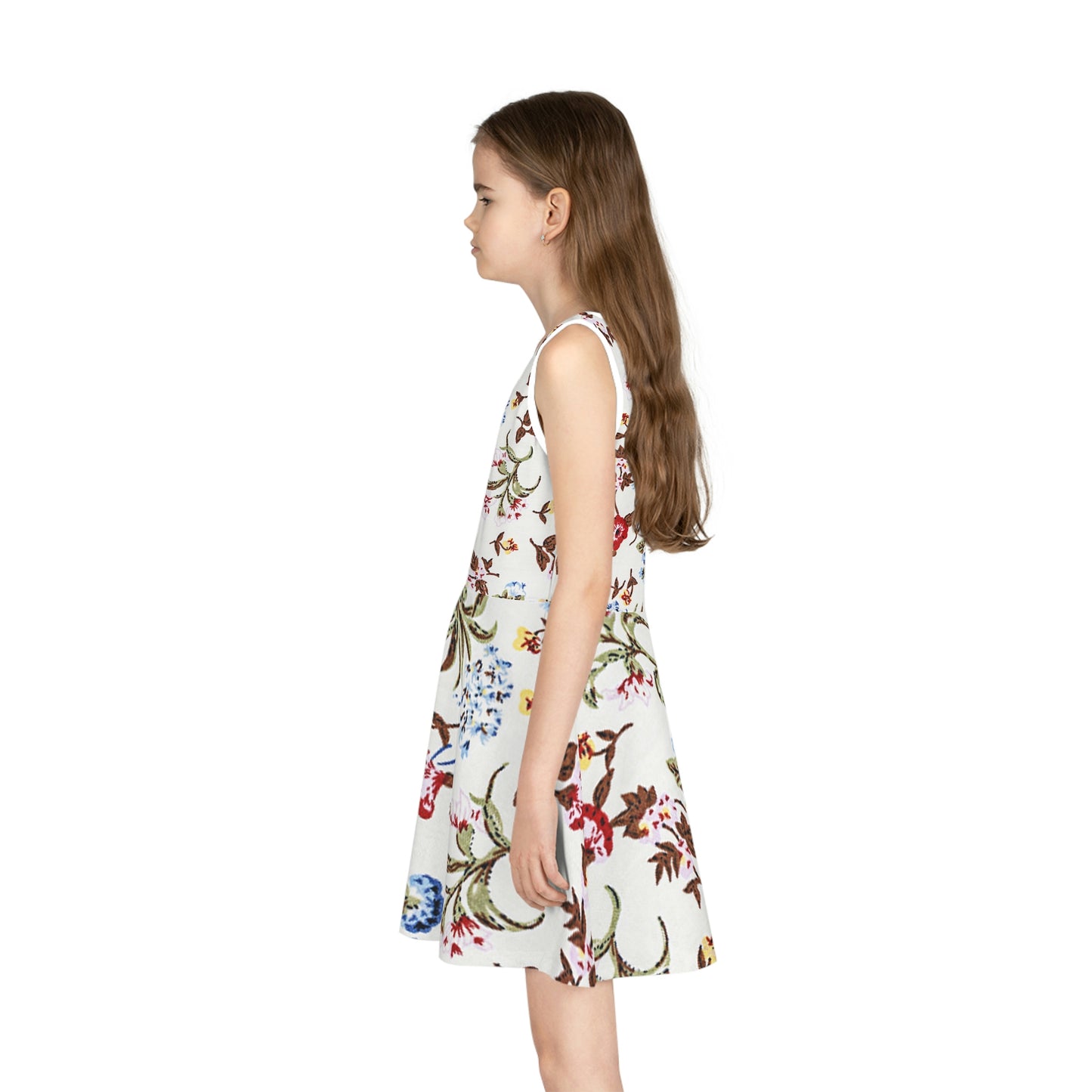 Jil A Little Girls' Sleeveless Sundress (AOP)