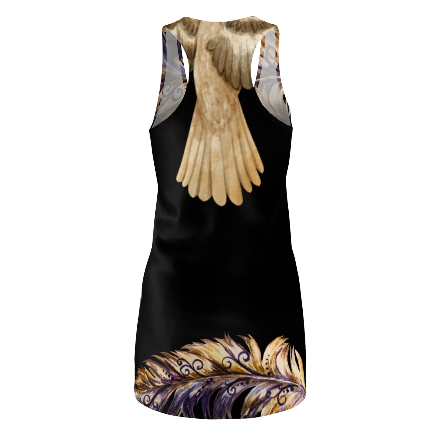 Birds of a Feather Women's Cut & Sew Racerback Dress