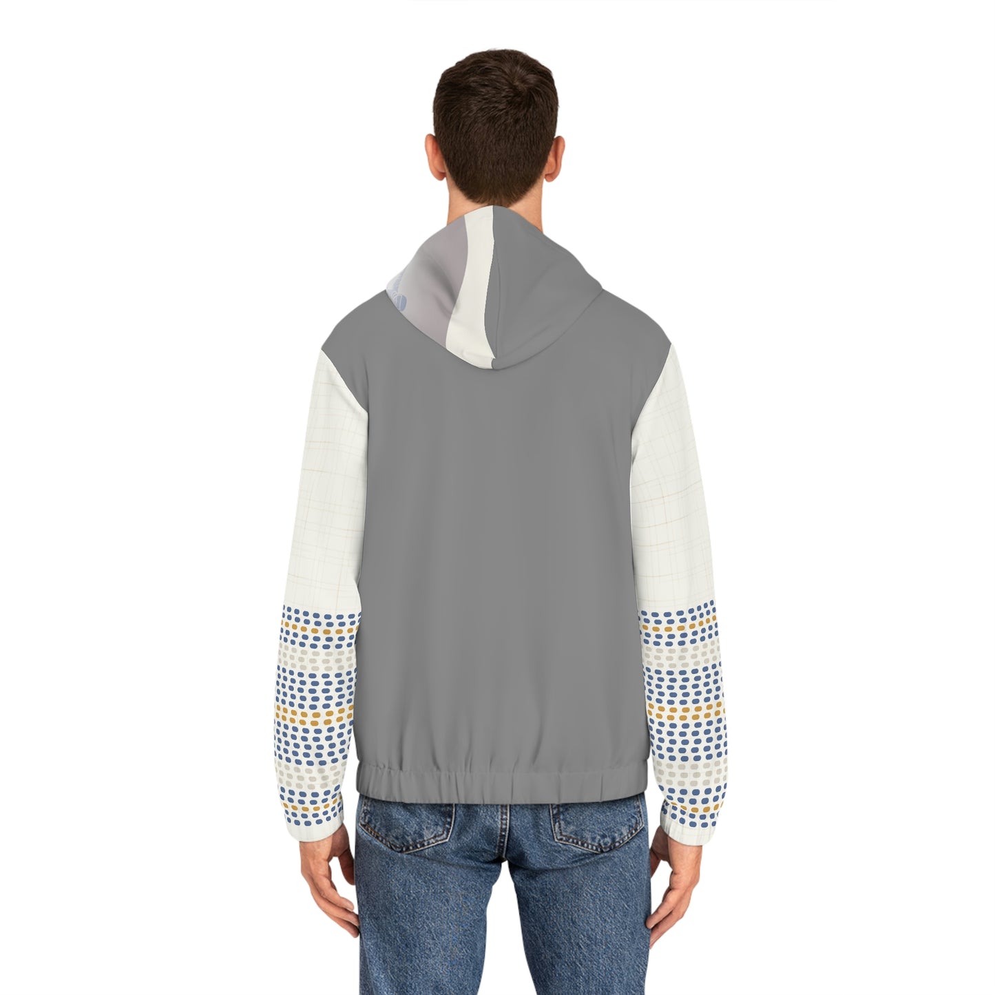 Cappy Men's Full-Zip Hoodie (AOP)