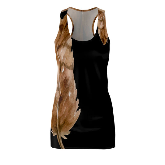 Birds of a Feather Women's Cut & Sew Racerback Dress