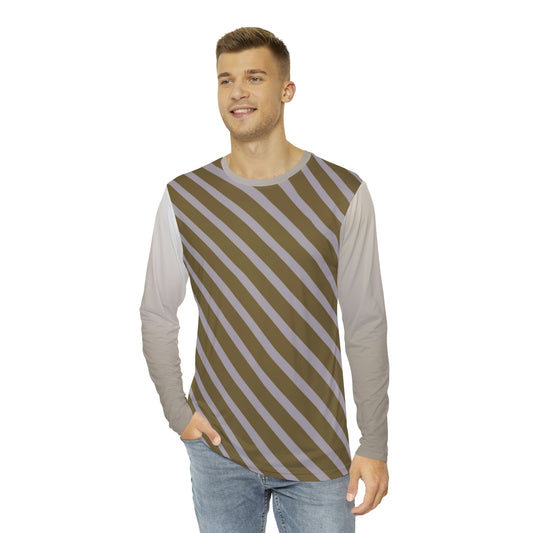 Bobbie's Men's Long Sleeve AOP Shirt
