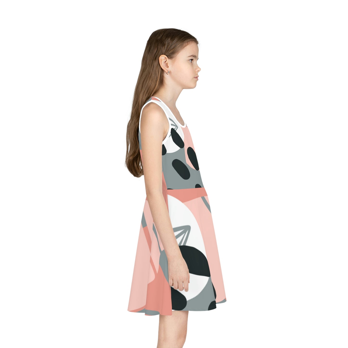 Jil A Little Girls' Sleeveless Sundress (AOP)