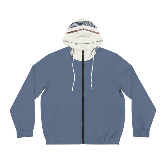 Cappy Men's Full-Zip Hoodie (AOP)