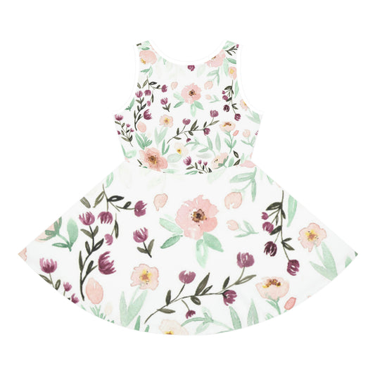Jil A Little Girls' Sleeveless Sundress (AOP)