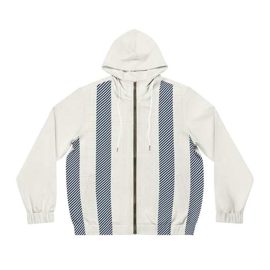Cappy Men's Full-Zip Hoodie (AOP)