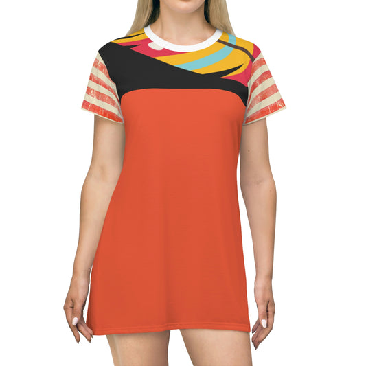 Birds of a Feather Women's T-Shirt Dress
