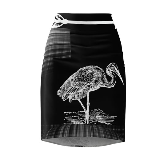 Birds of a Feather Women's Pencil Skirt